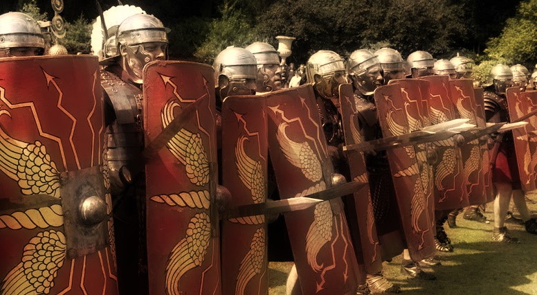 Древнеримские солдаты