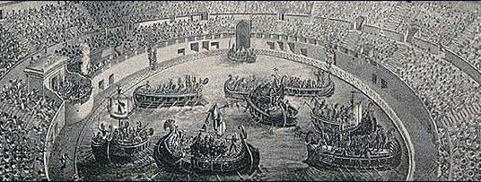 Морские сражения в Колизее